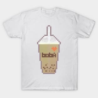 Pixel Boba - Milk Tea T-Shirt